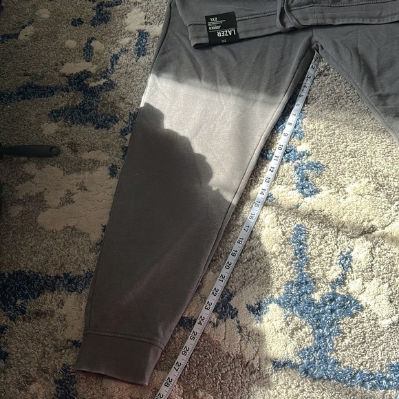 Sweatpants Joggers 3 Colors Men’s Gray Dark Blue Light Blue Burgundy - Picture 12 of 14